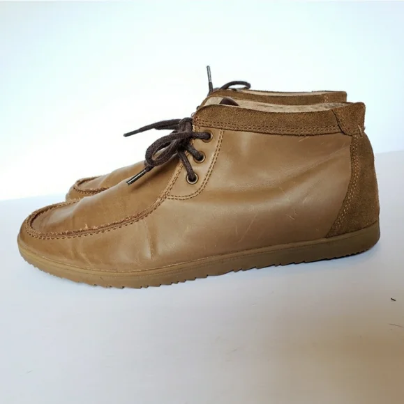 Aldo | Shoes | Aldo Leather Chukka Boots W Suede Accents At  display picture 1